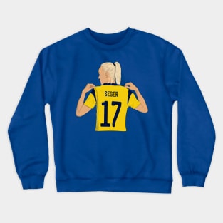 Caroline Seger Sweden Womens Football Euro 2022 Crewneck Sweatshirt